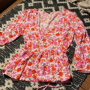 Lucky Brand Wrap front Top